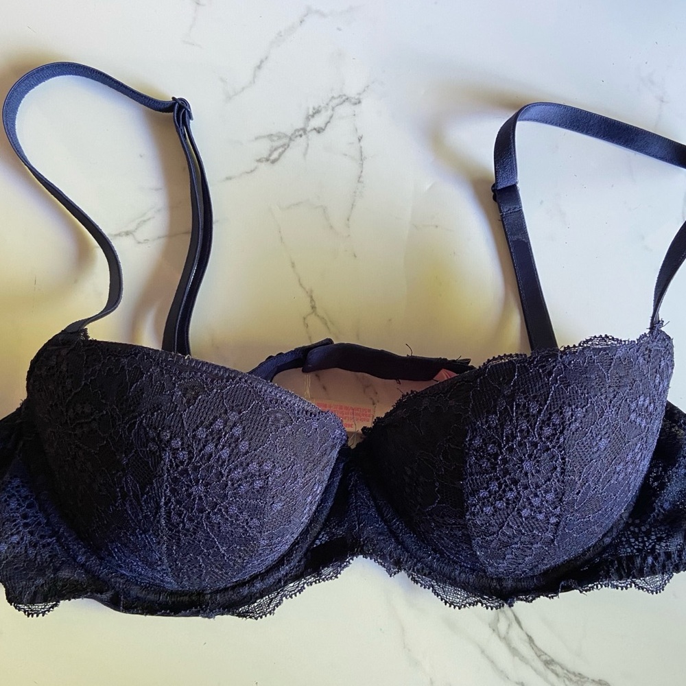 victoria’s secret pink date push up bra
